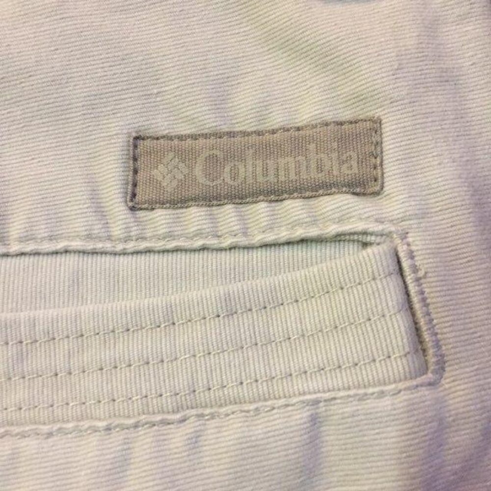 Columbia Tan Casual Shorts Mens 38 Used Outdoor Hiking - Picture 12 of 14